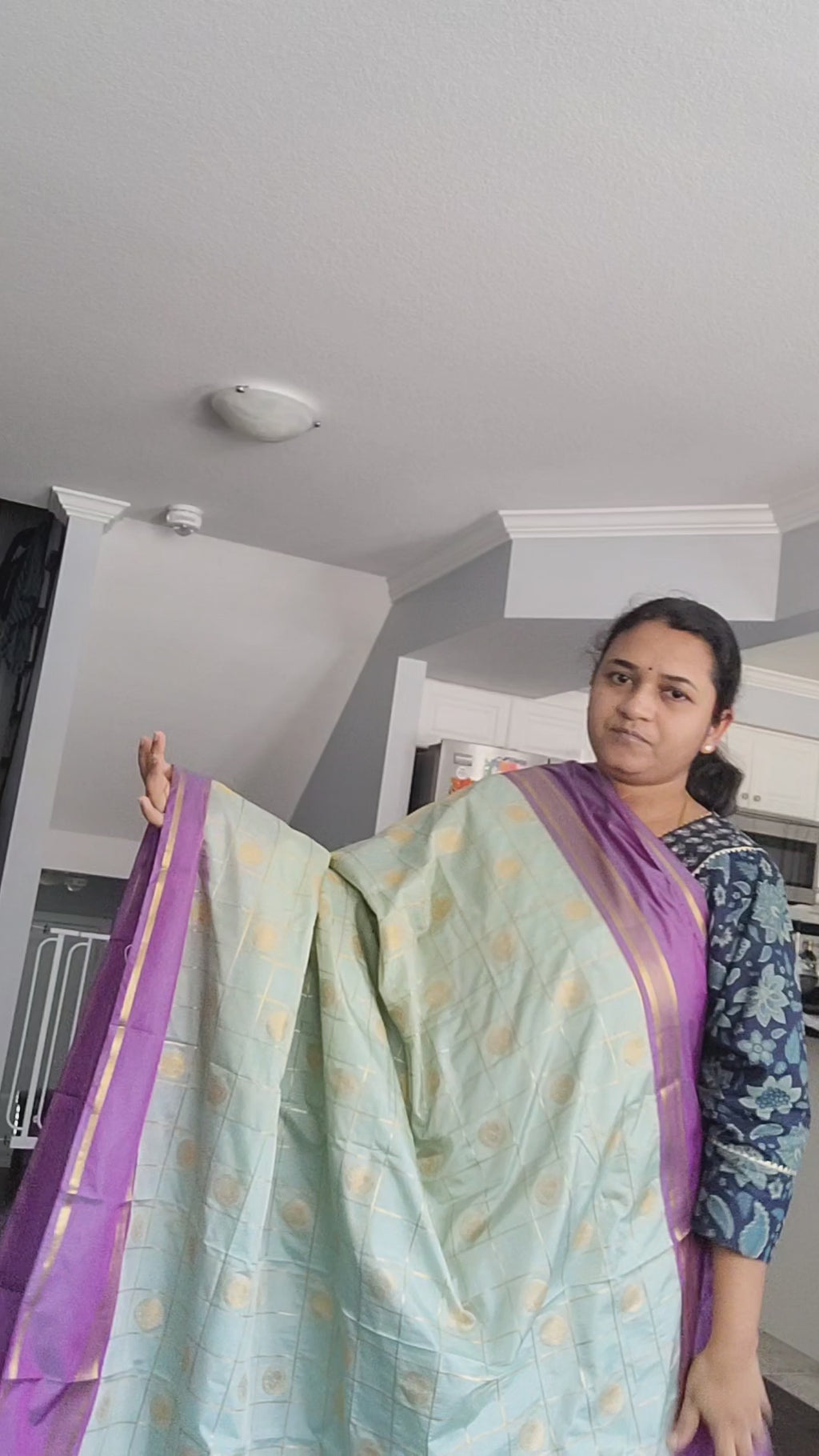 Semi Kanchipuram Handloom Silk Saree