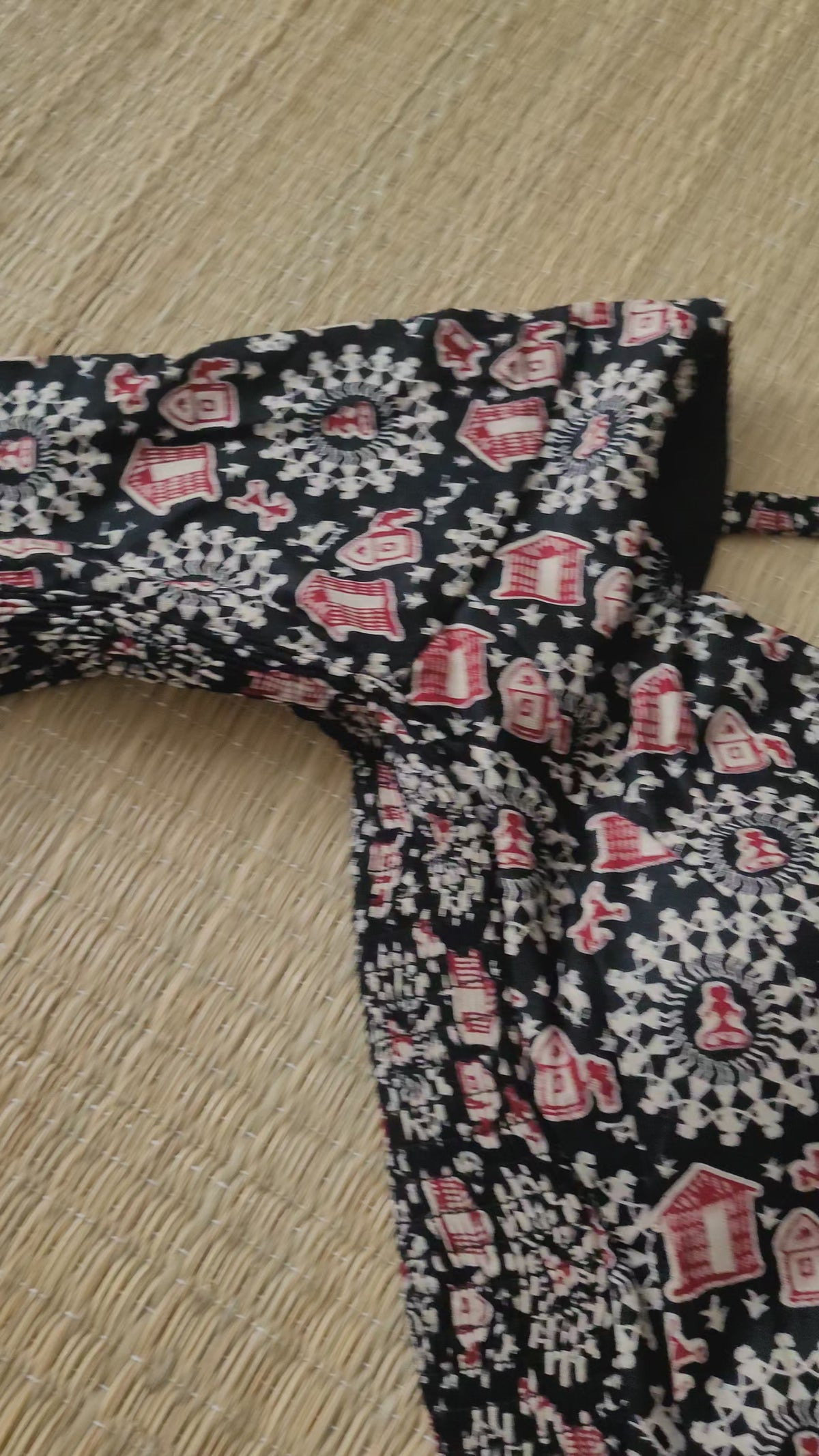Stretchable Cotton Block Printed Blouse