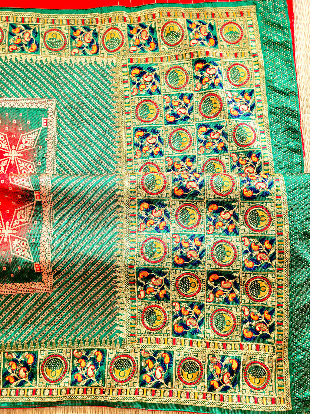 Banarasi Semi Kathan Saree
