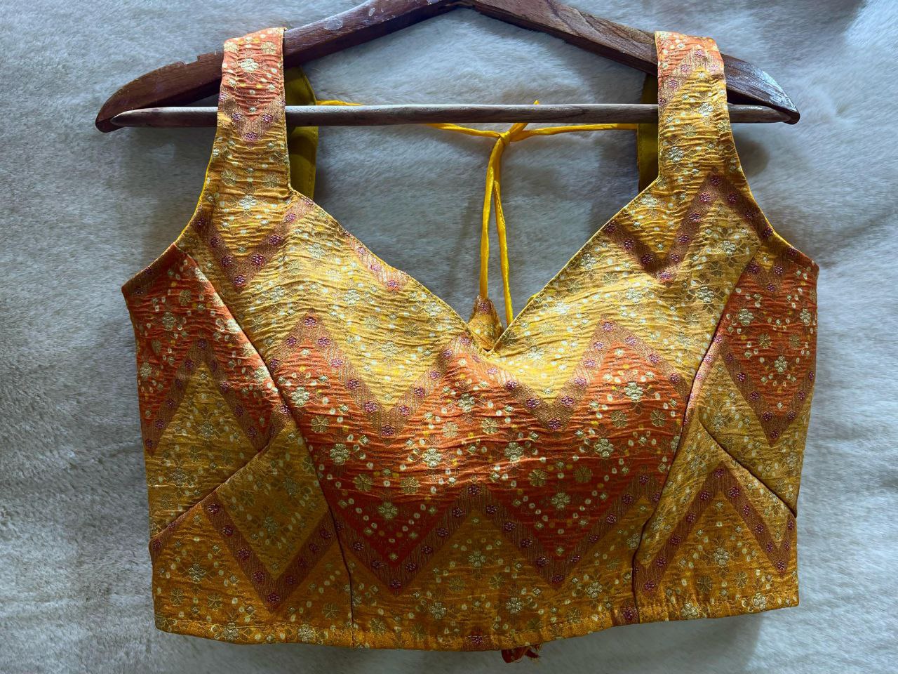 Dola Silk Banaras Blouse