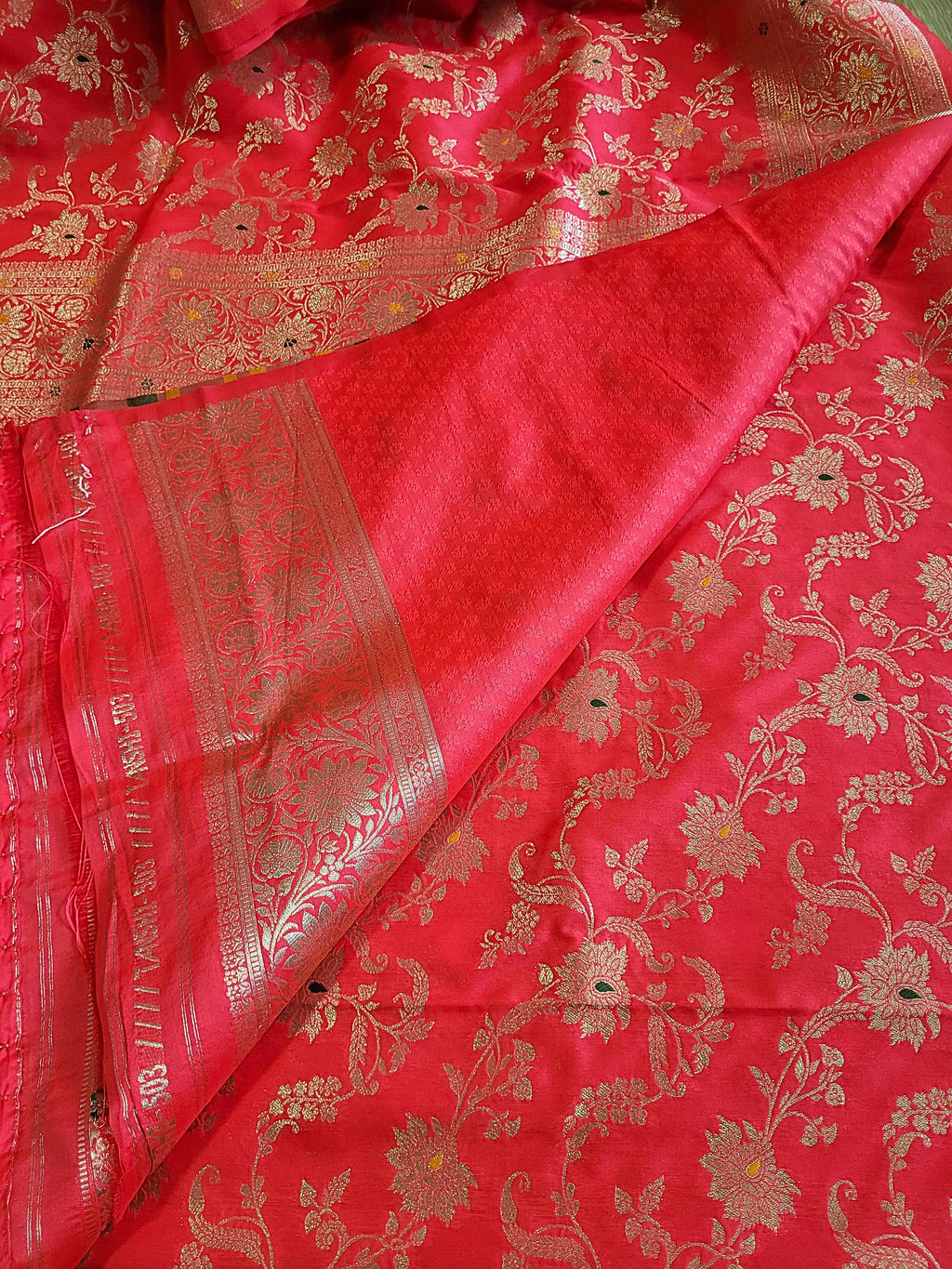 Semi Kathan Banaras Saree