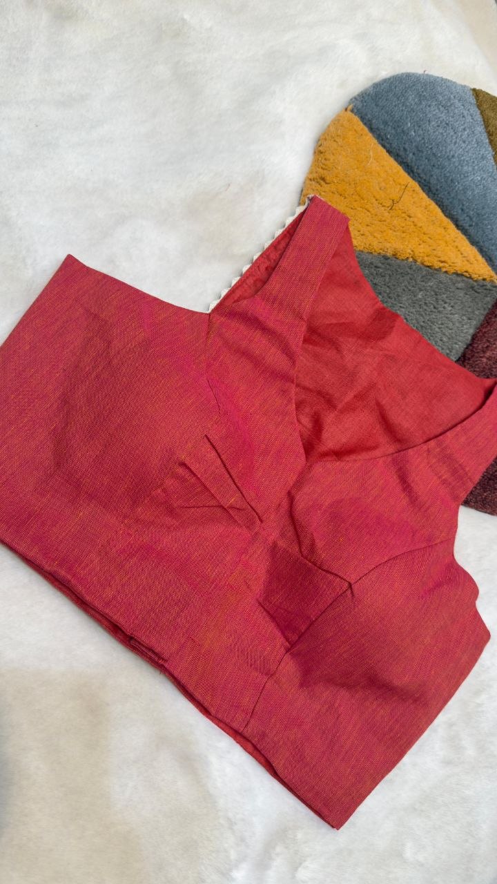 South Cotton Haulter Neck Blouse