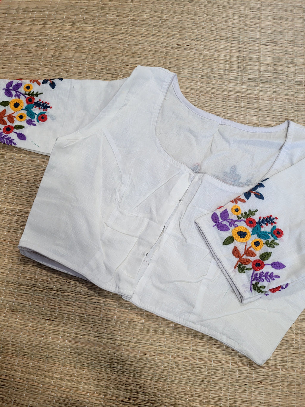 Cotton Katha Blouse
