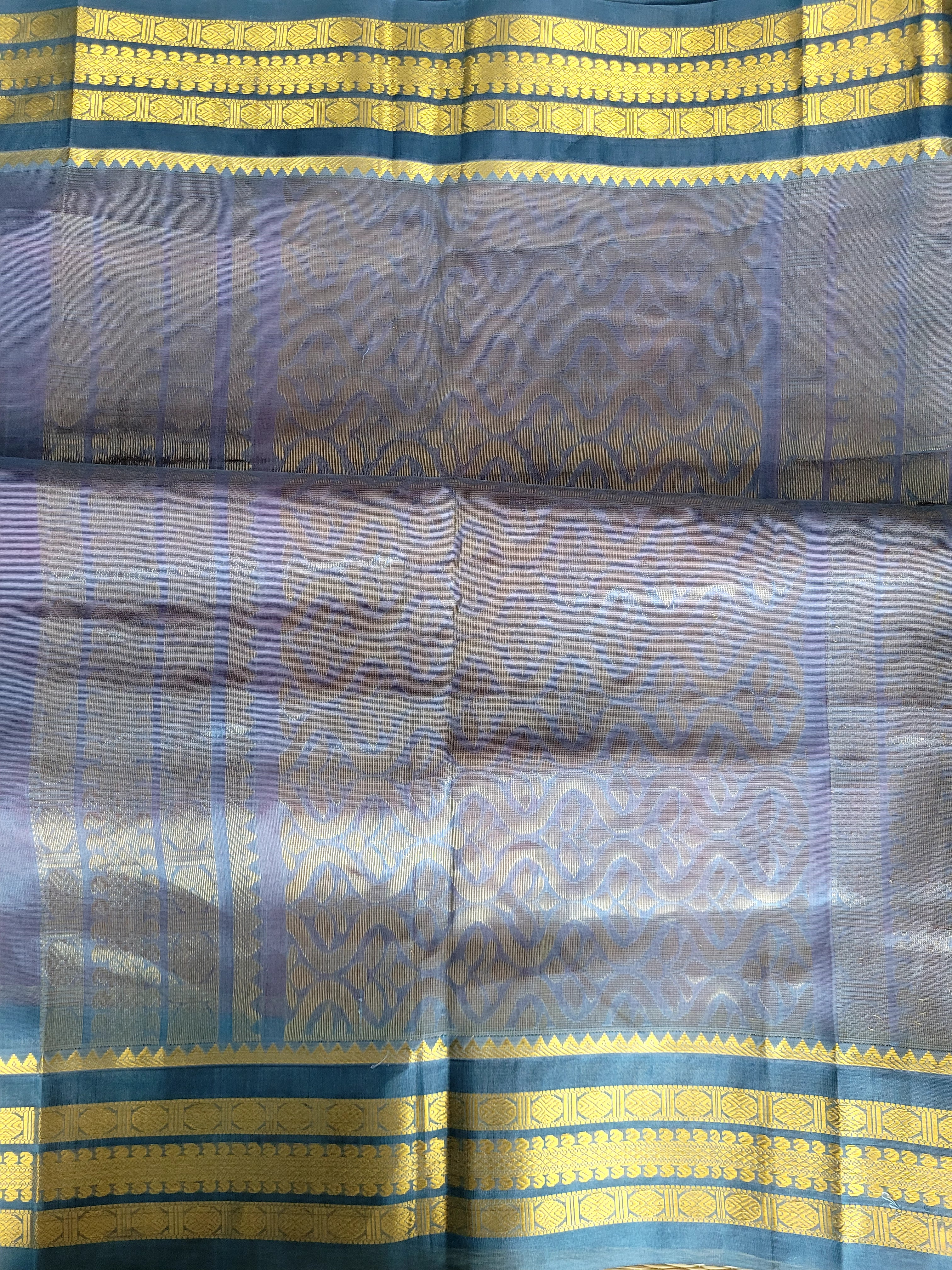 Red Kanjivaram Sico Saree With Blouse
