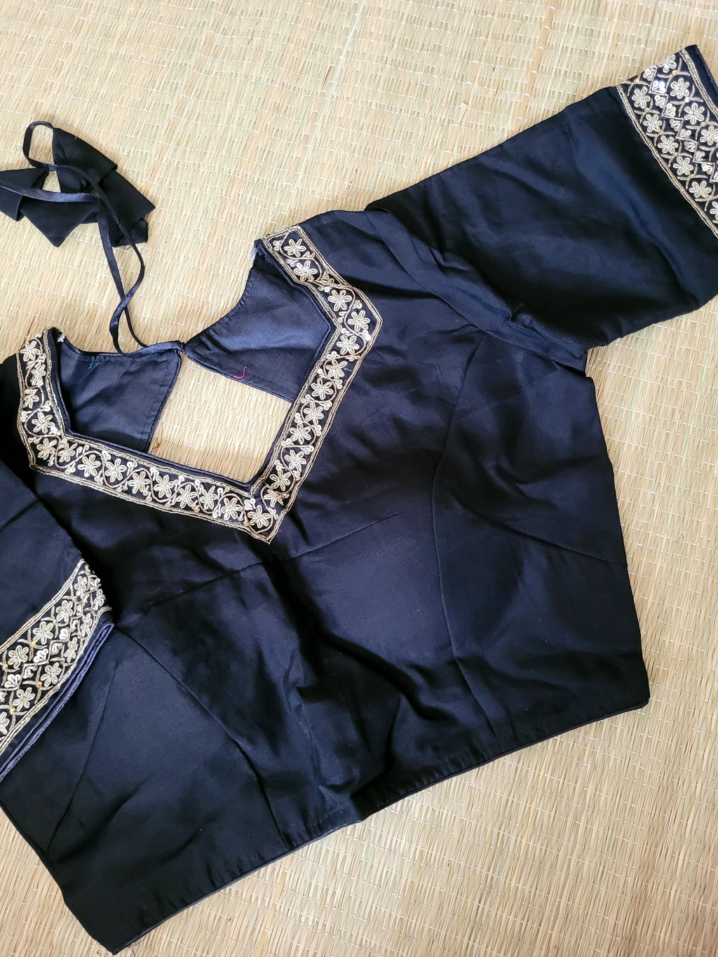 Roman Silk Zardosi Work Blouse