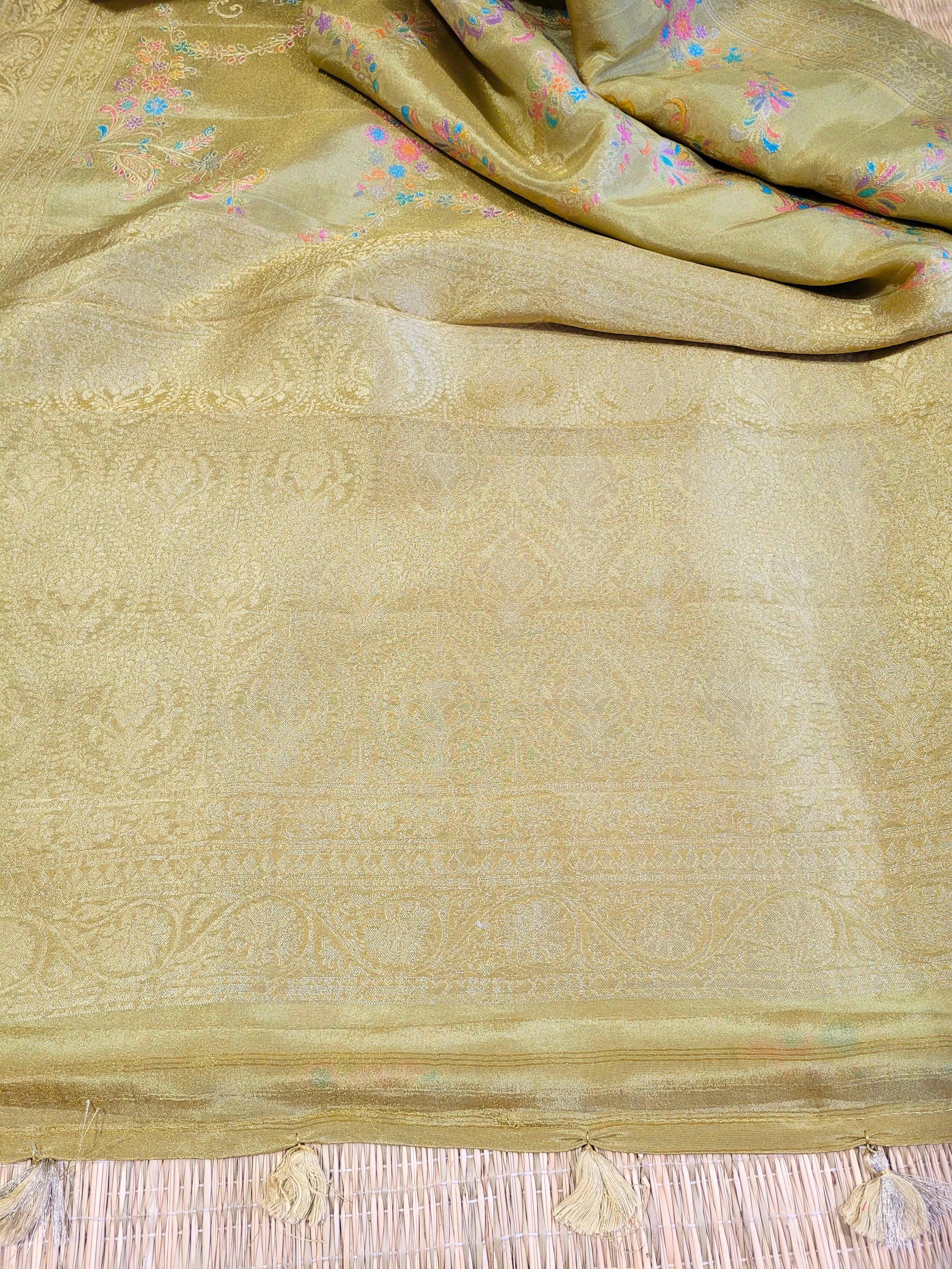 Premium Banaras Tissue Silk Saree