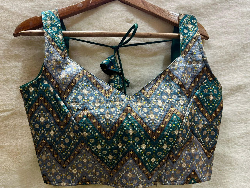 Dola Silk Banaras Blouse