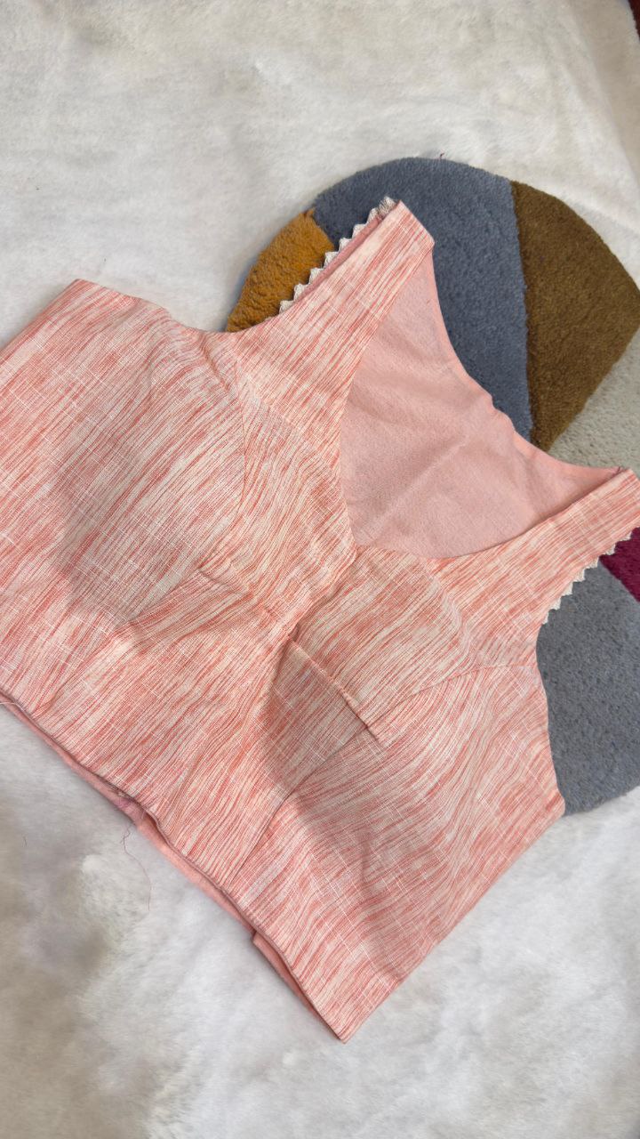 South Cotton Haulter Neck Blouse
