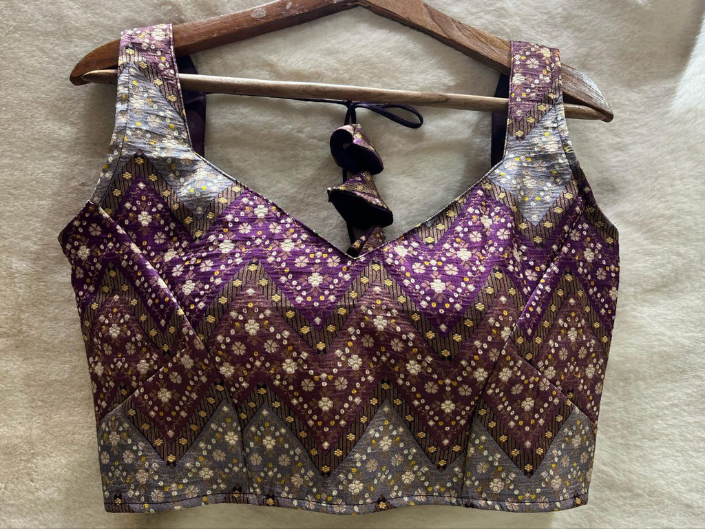 Dola Silk Banaras Blouse