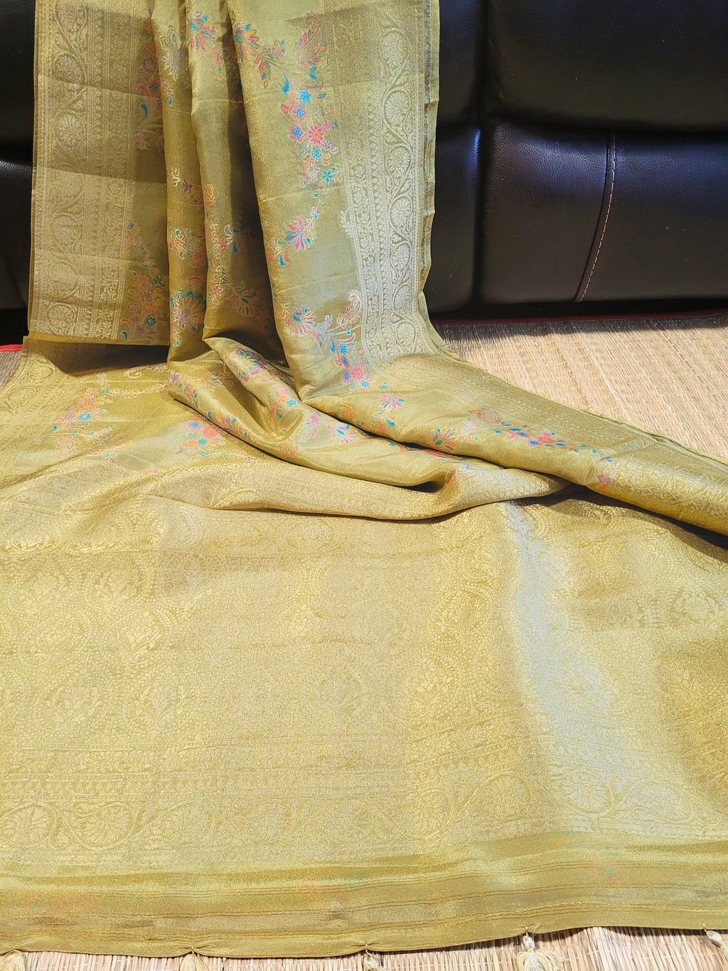 Premium Banaras Tissue Silk Saree