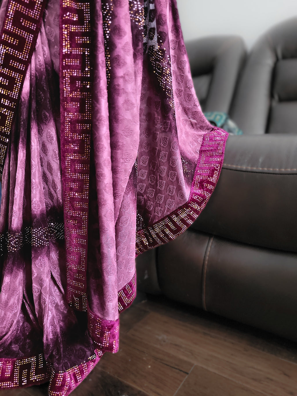 Velvet Brasso Saree