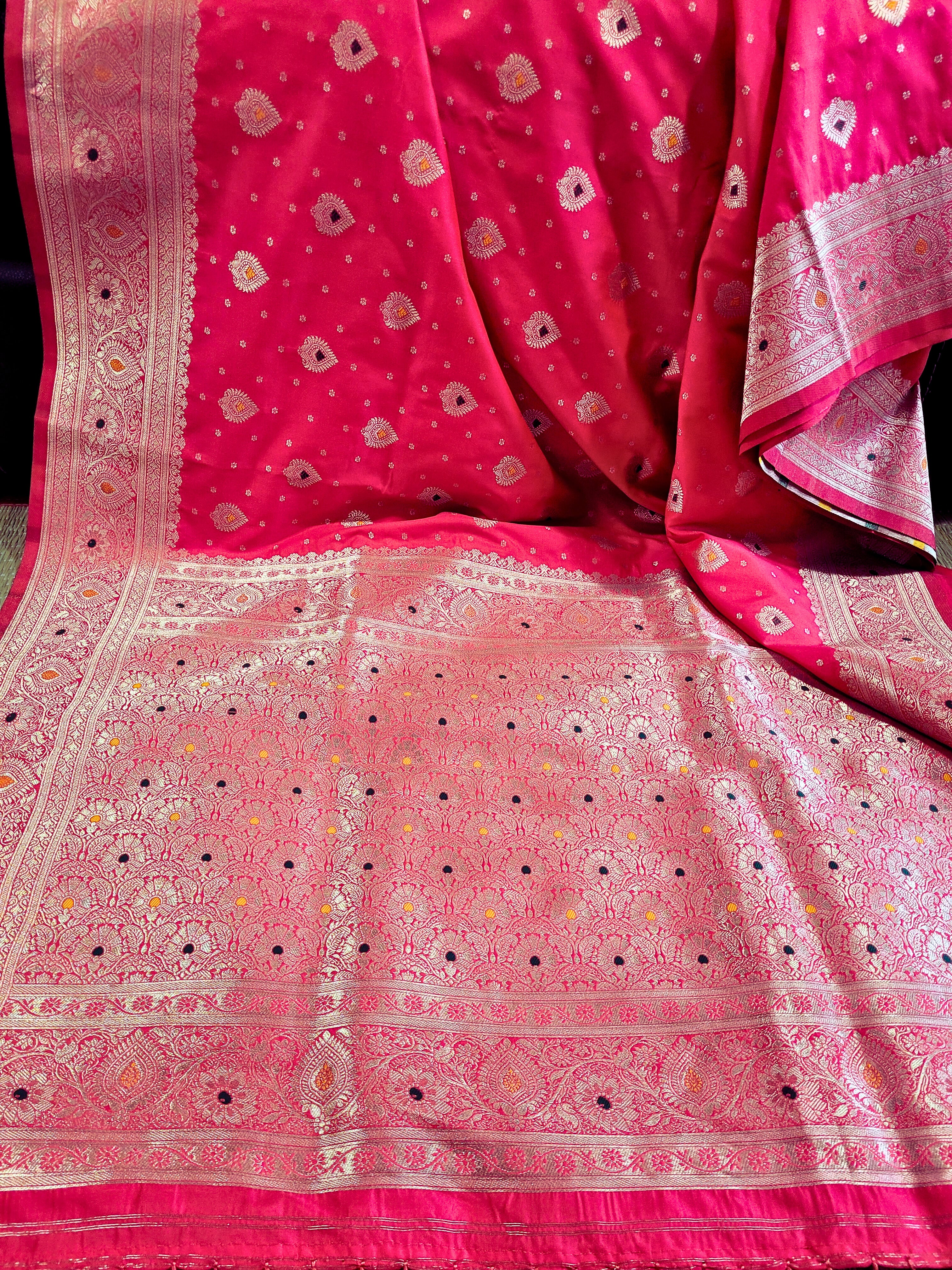 Semi kathan Banaras Silk Saree