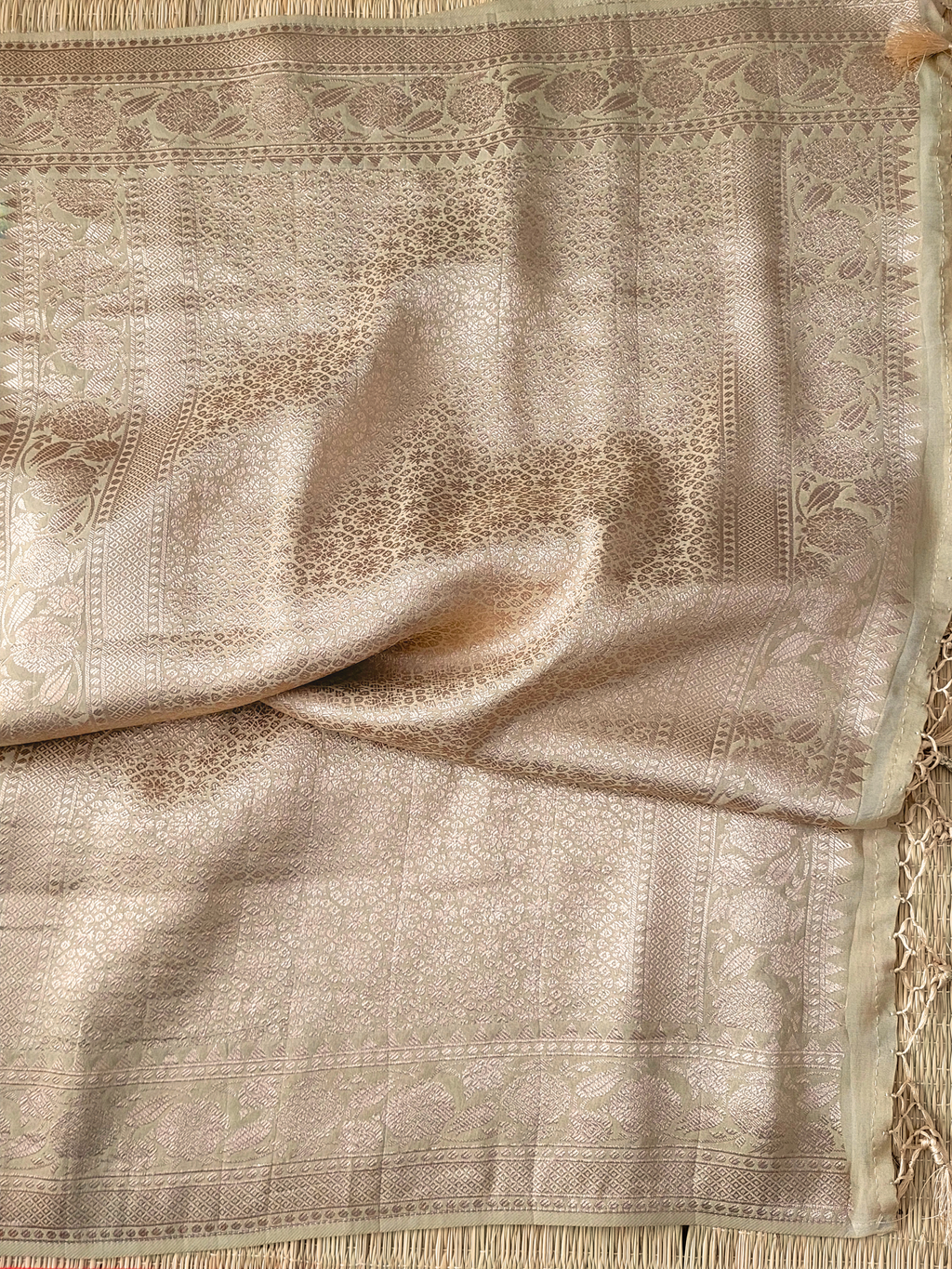 Banaras Georgette Printed Saree