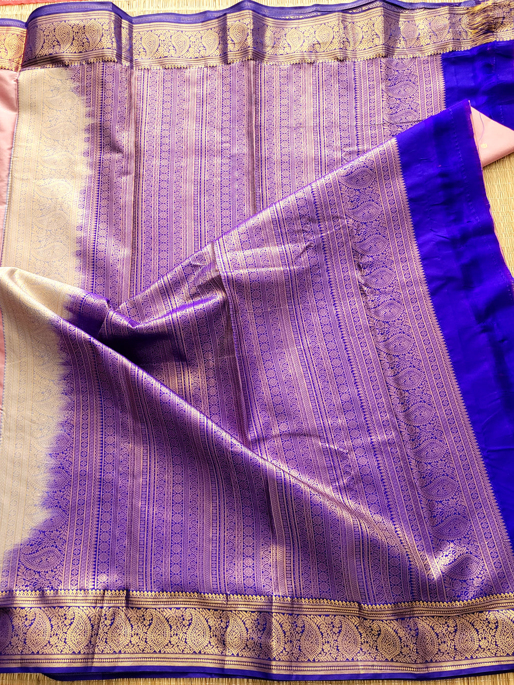 Semi Kanchipuram Handloom Silk Saree