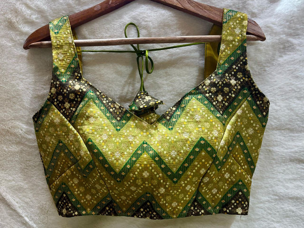 Dola Silk Banaras Blouse