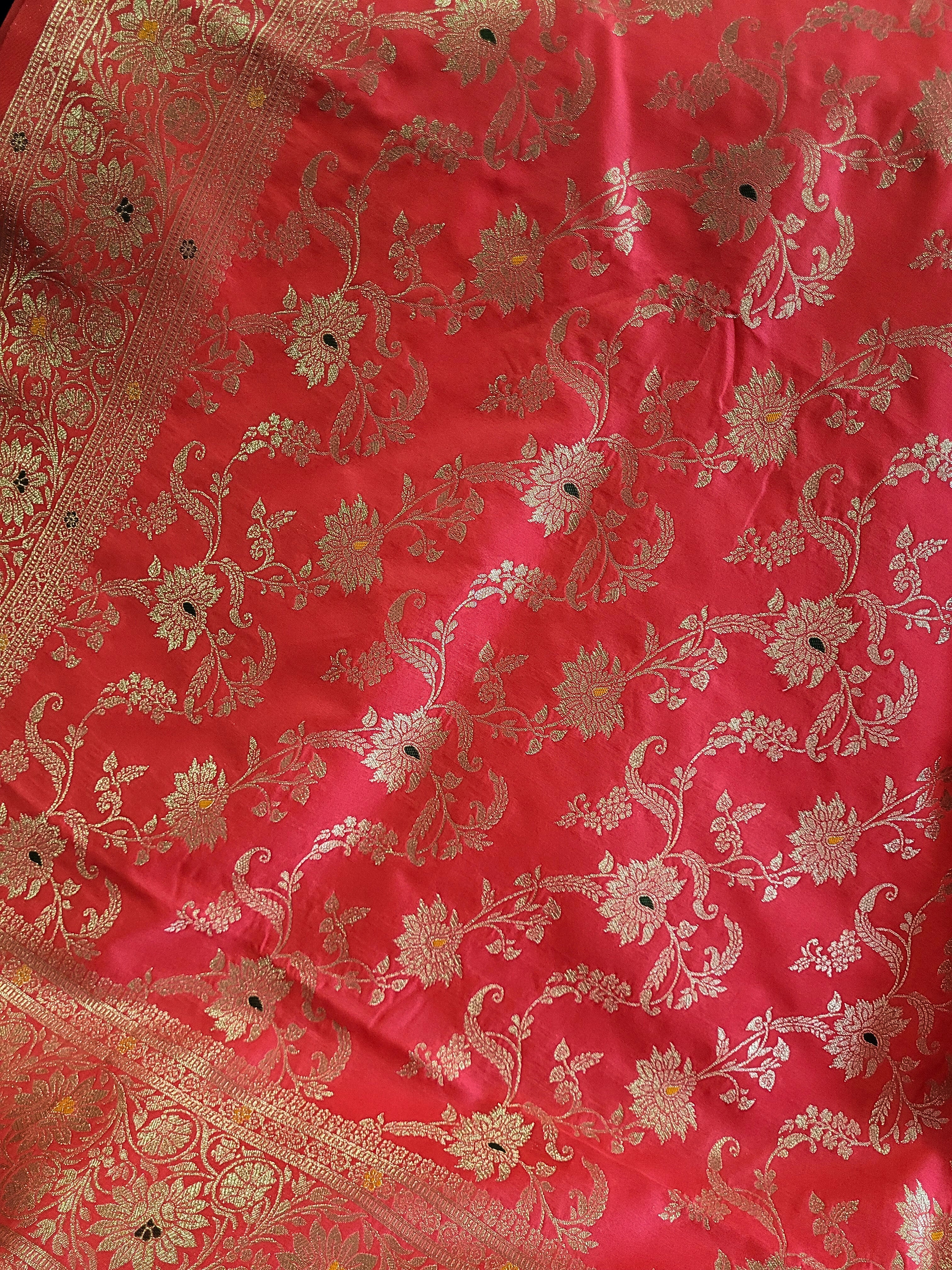Semi Kathan Banaras Saree