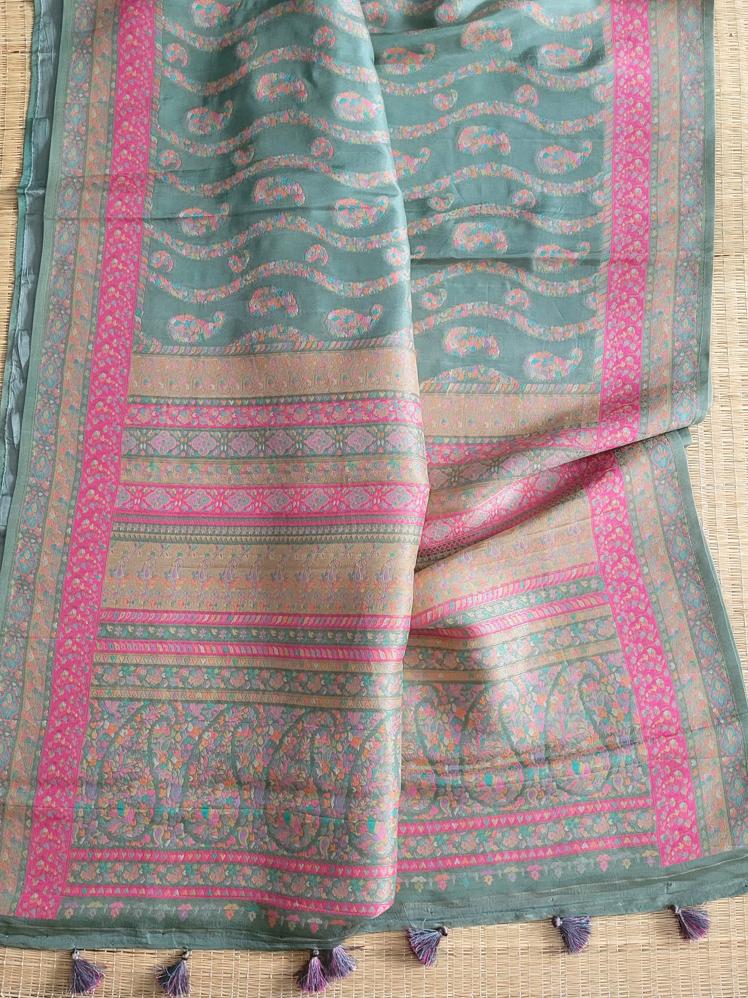Pashmina Silk Saree