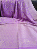Semi Georgette Banaras Silk Saree