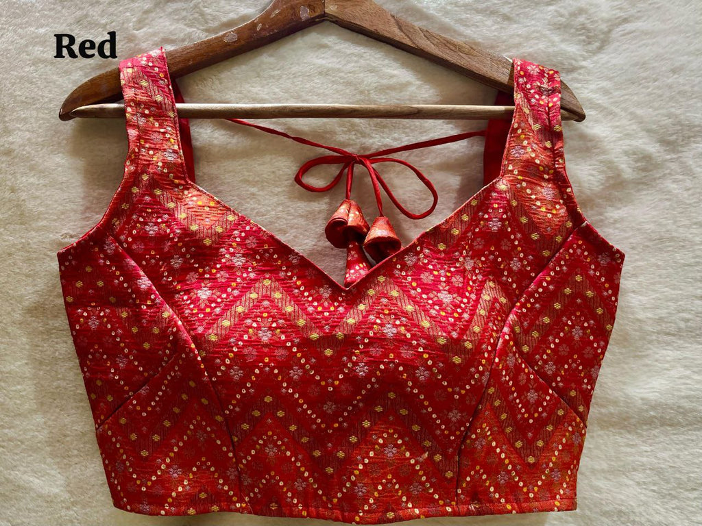 Dola Silk Banaras Blouse