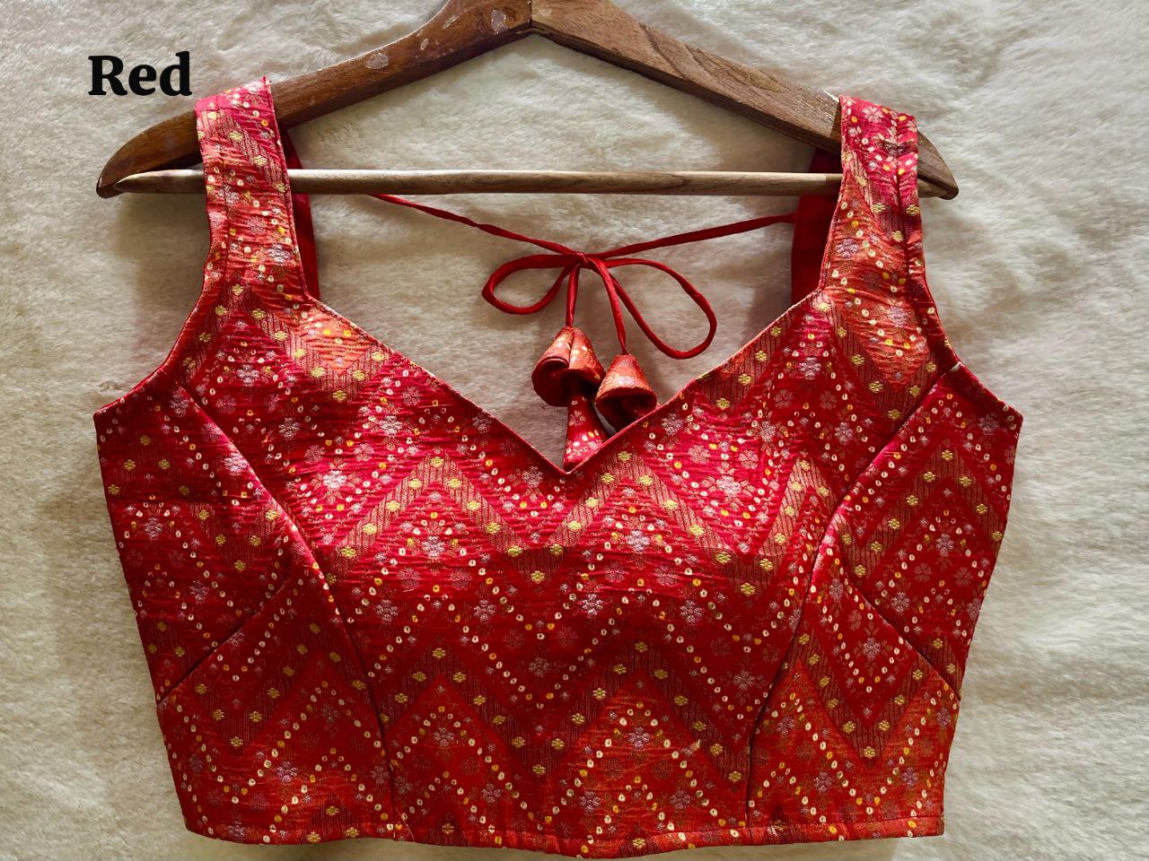 Dola Silk Banaras Blouse