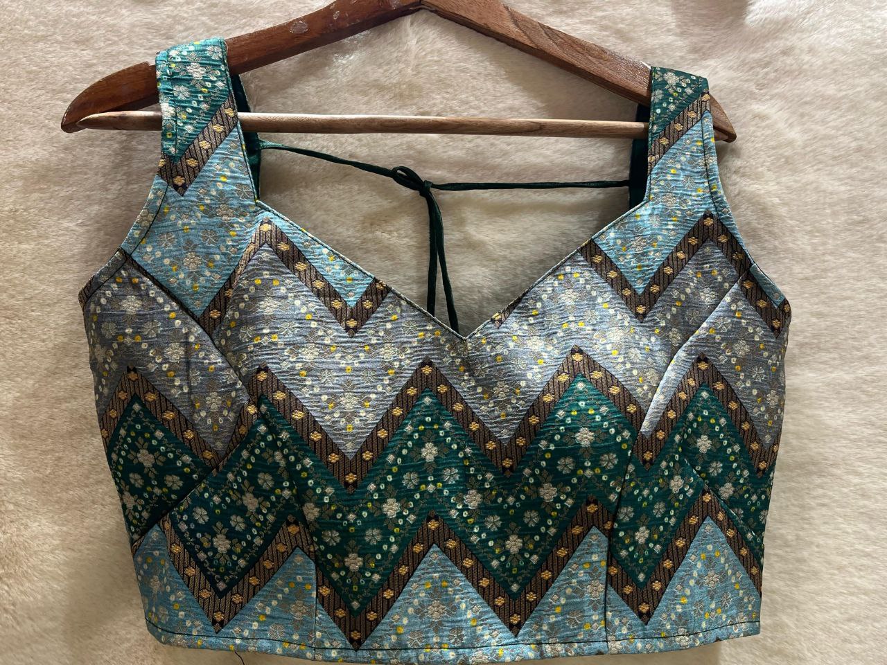 Dola Silk Banaras Blouse