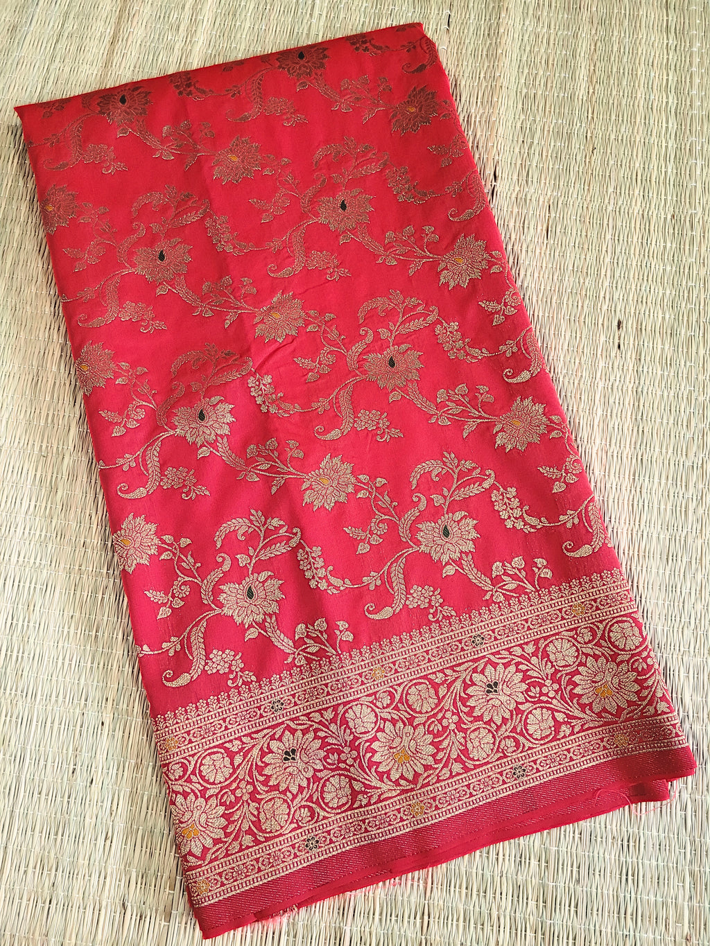 Semi Kathan Banaras Saree