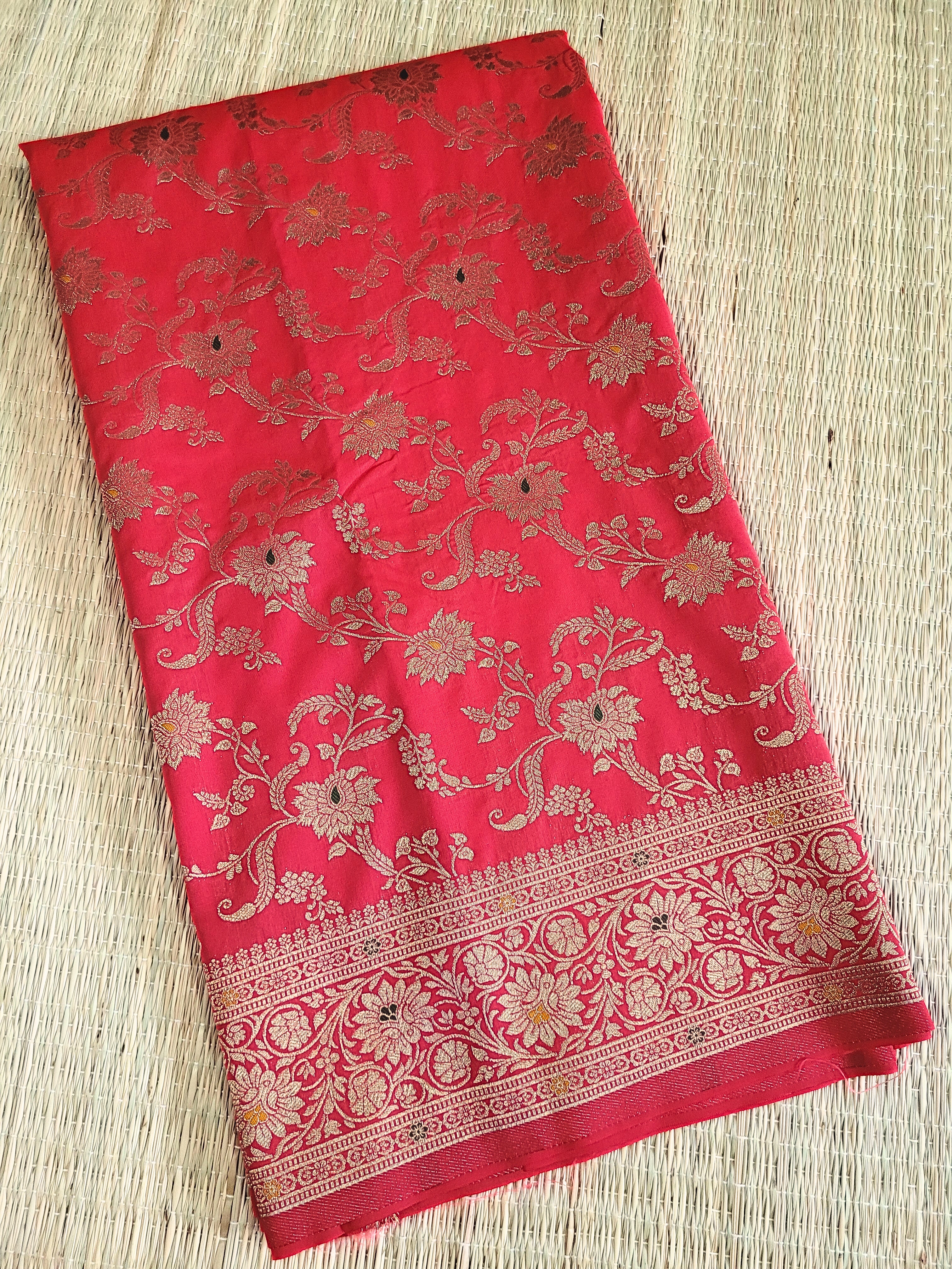 Semi Kathan Banaras Saree