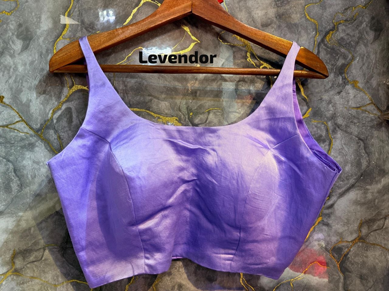 Cotton Silk Sleeveless Blouse