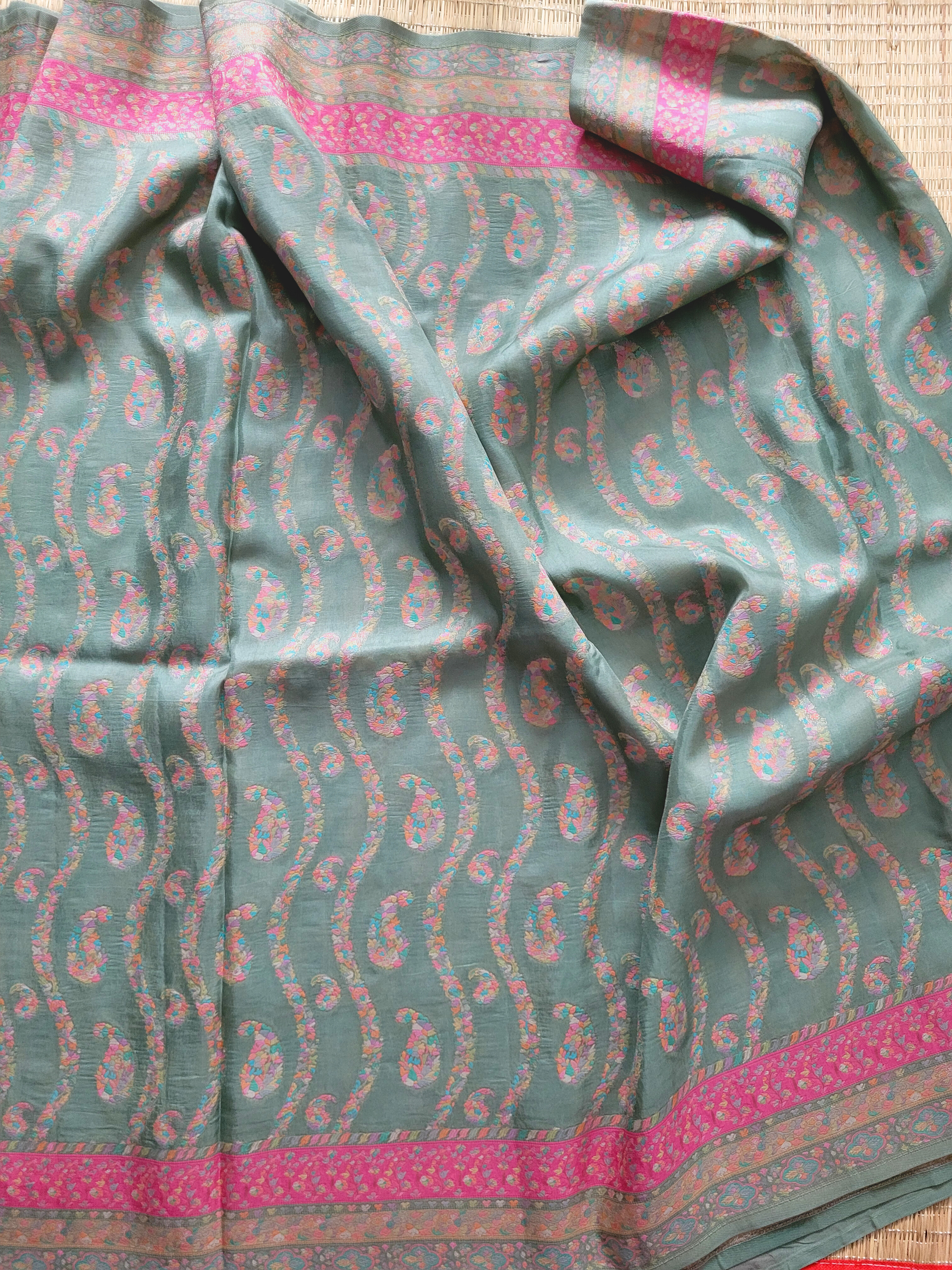 Pashmina Silk Saree