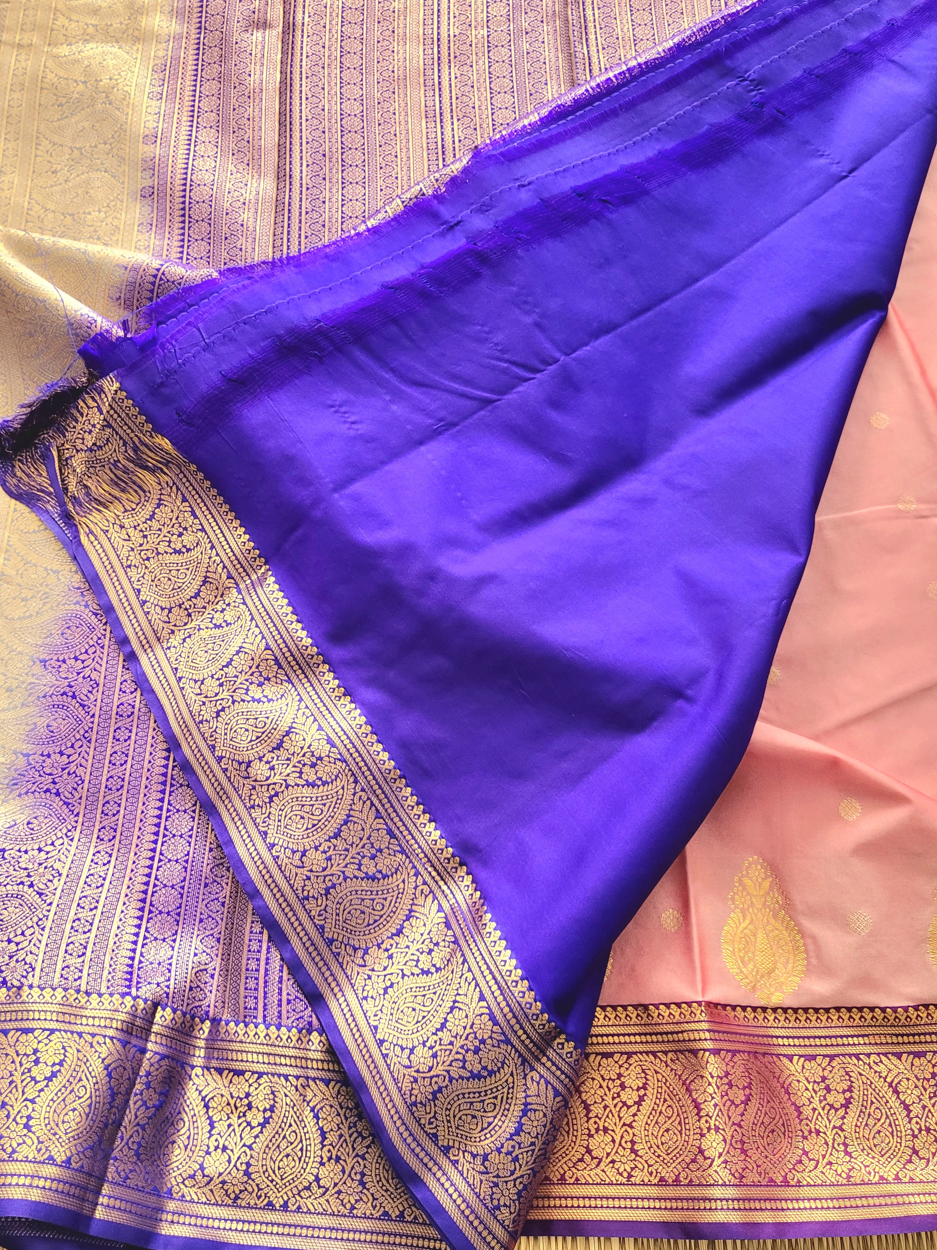 Semi Kanchipuram Handloom Silk Saree