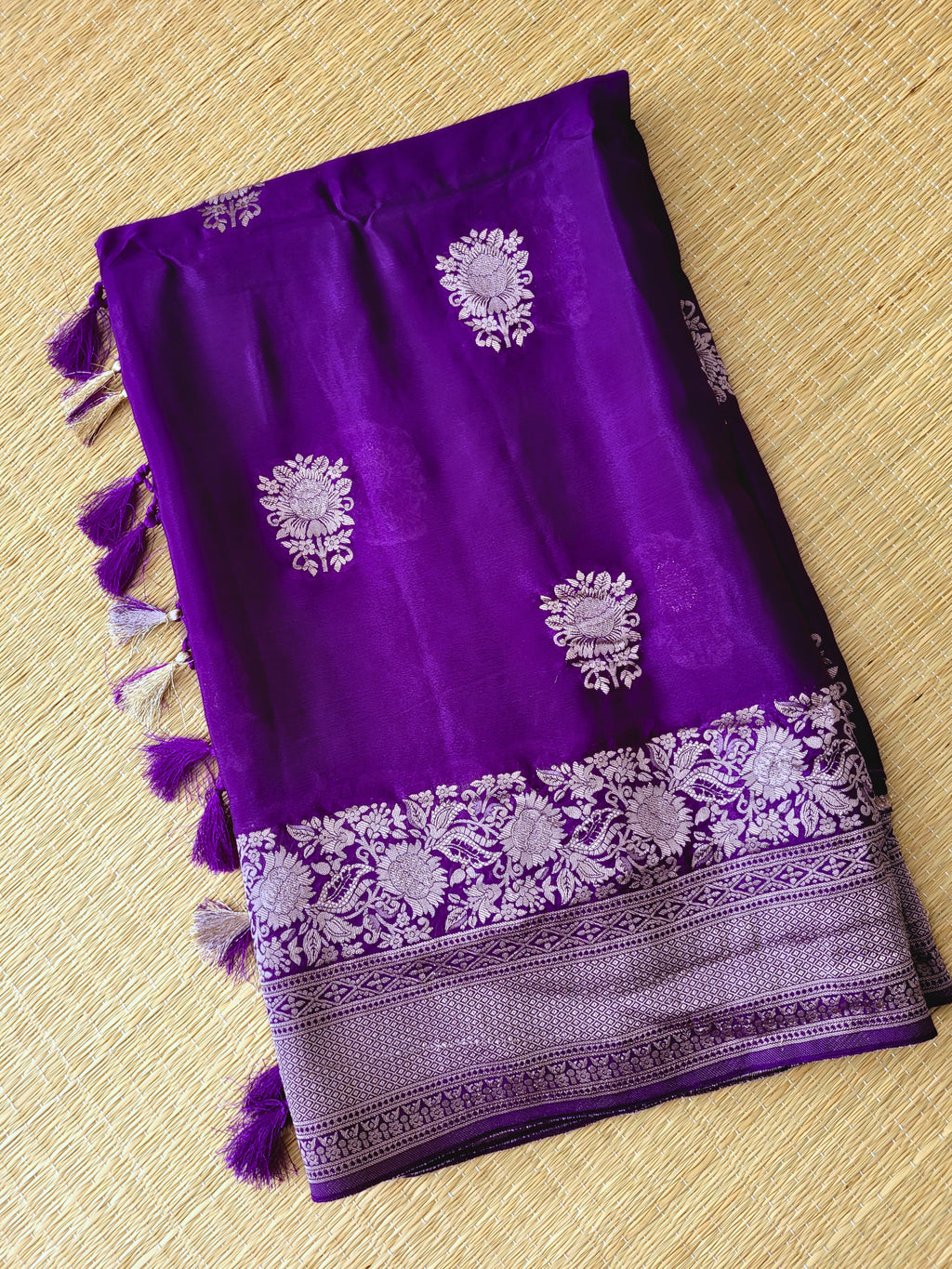Banaras Satin Mashru Silk Saree