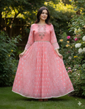 Printed Mul Cotton Gown