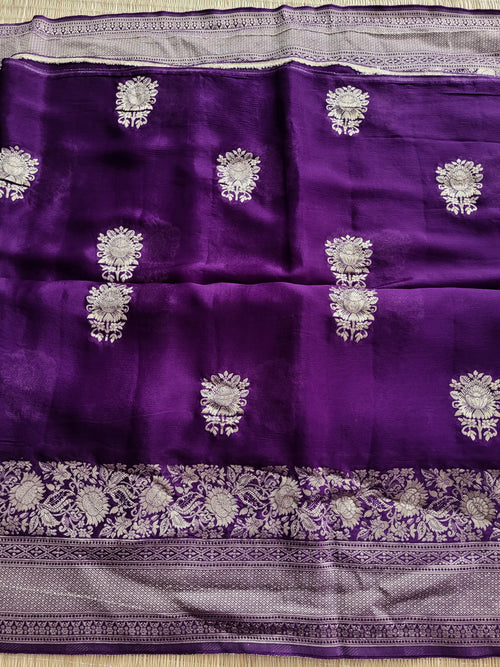 Banaras Satin Mashru Silk Saree