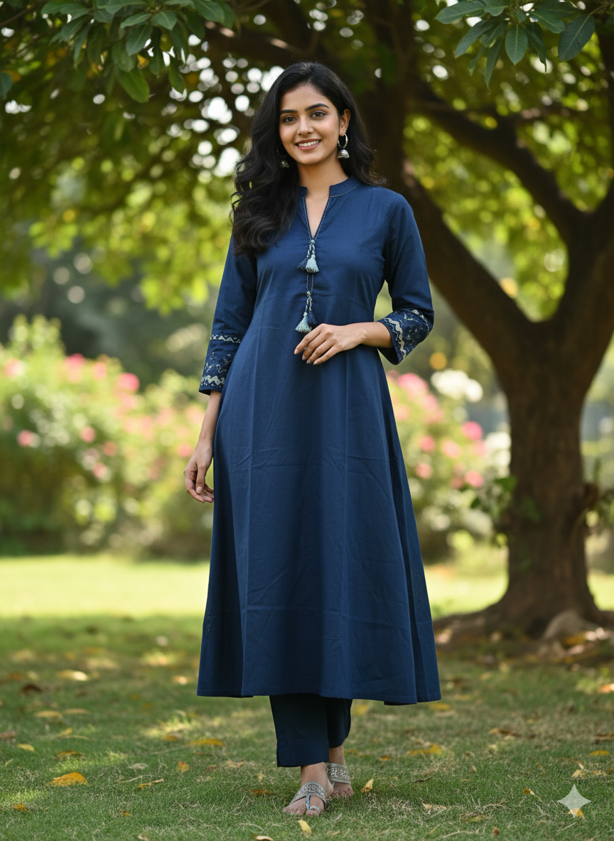 Cotton Kurti With Pant