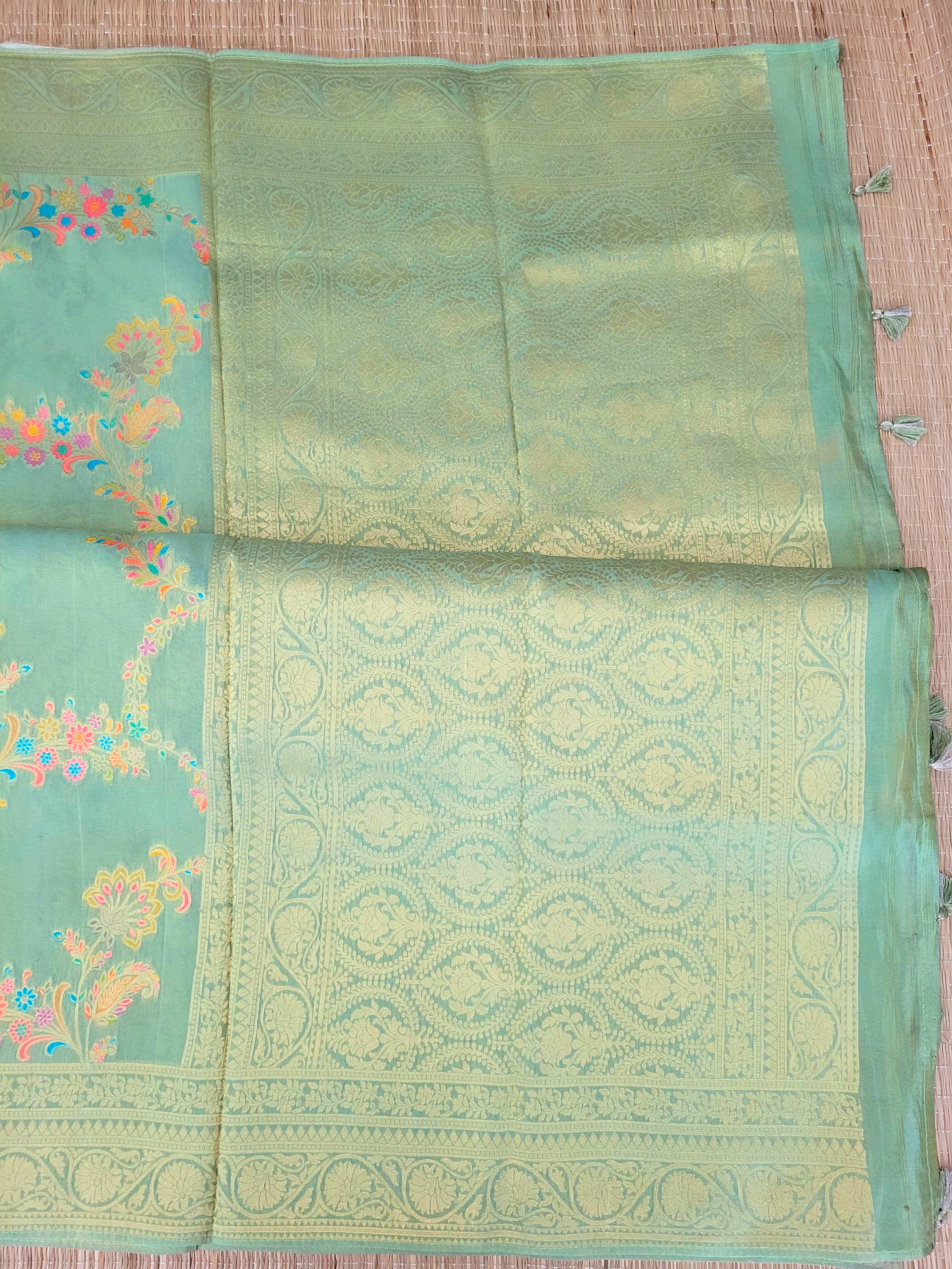 Premium Tissue Banaras Silk Saree