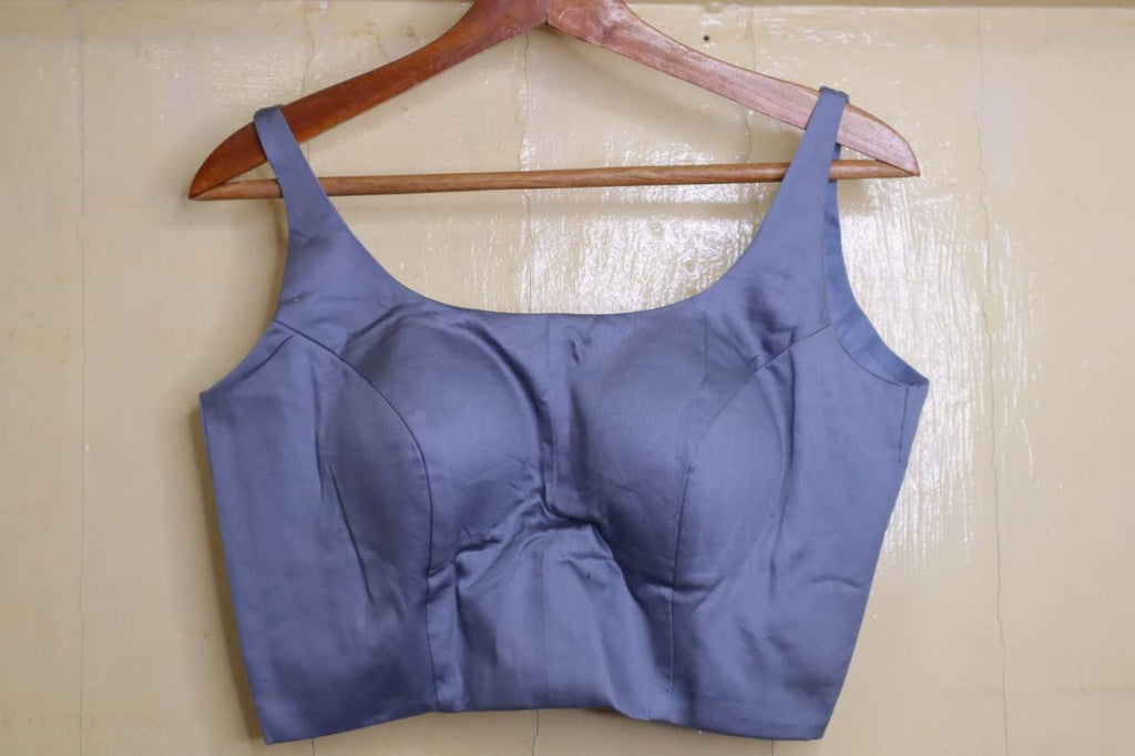 Cotton Silk Sleeveless Blouse