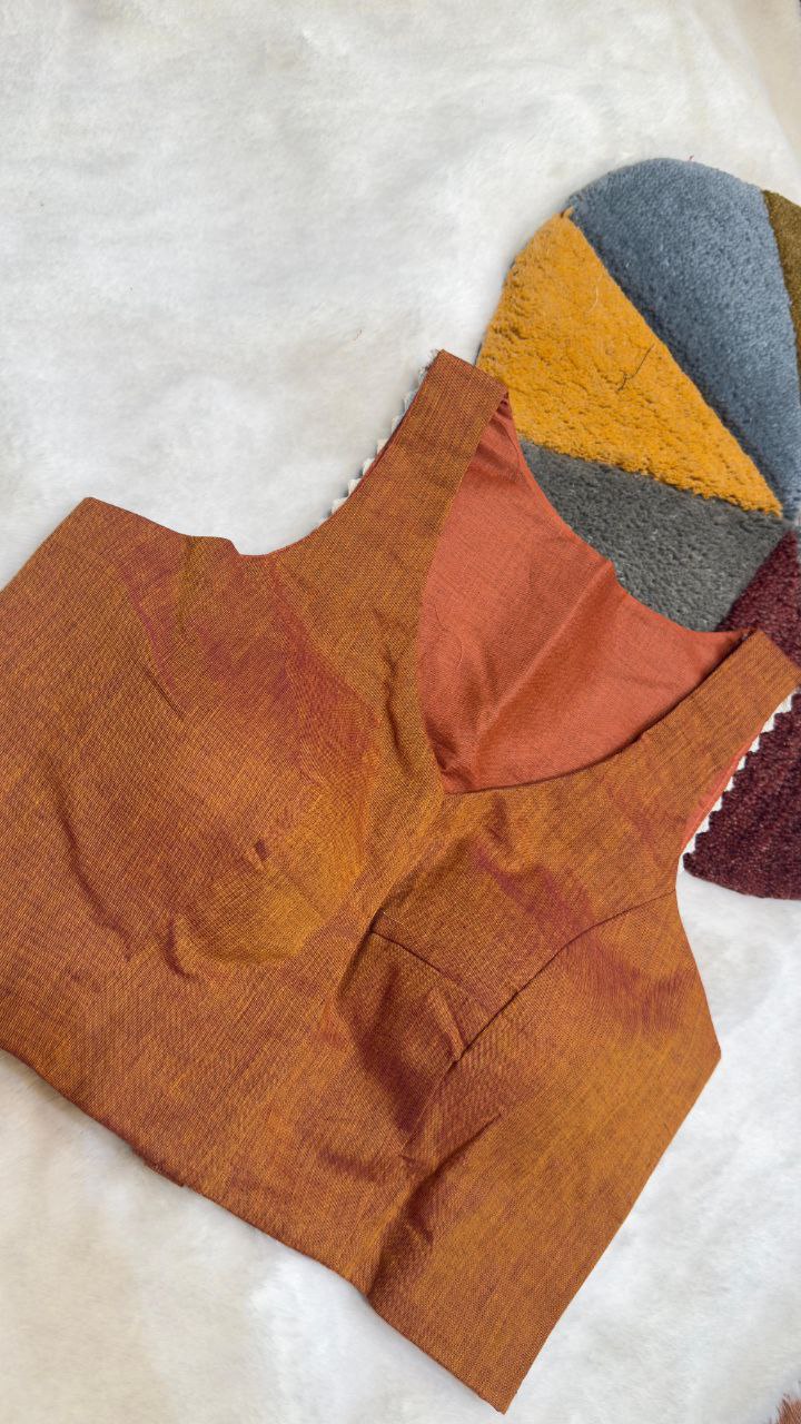 South Cotton Haulter Neck Blouse