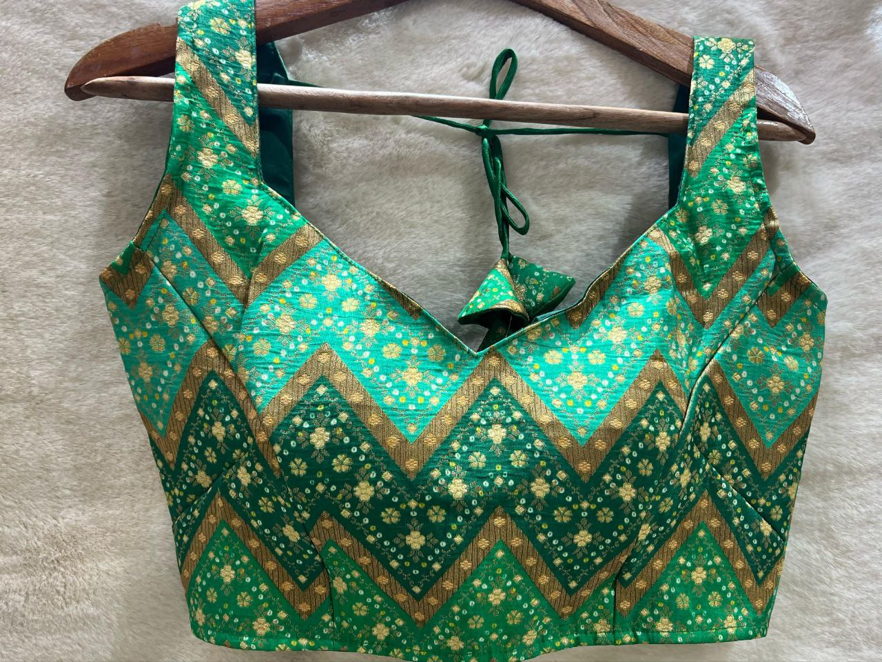 Dola Silk Banaras Blouse