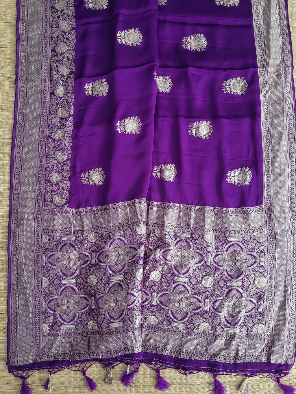 Banaras Satin Mashru Silk Saree