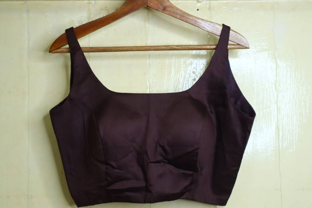 Cotton Silk Sleeveless Blouse