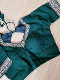 Roman Silk Zardosi Work Blouse