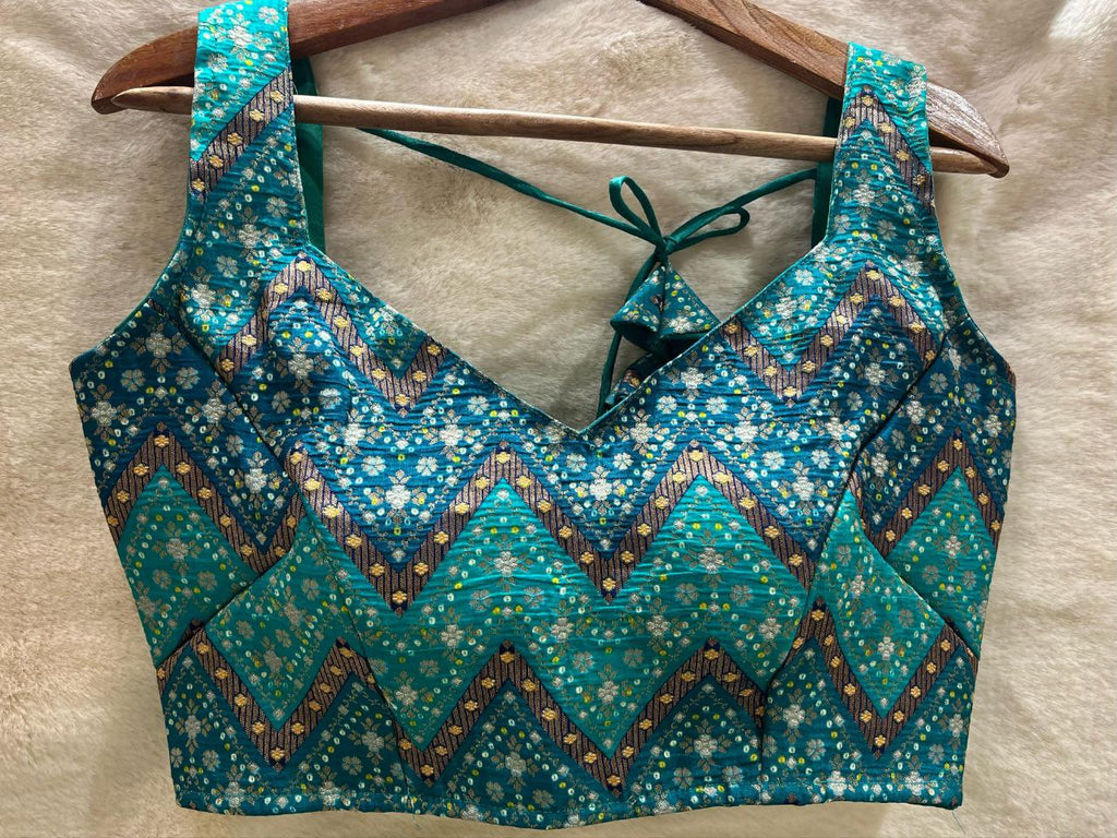 Dola Silk Banaras Blouse
