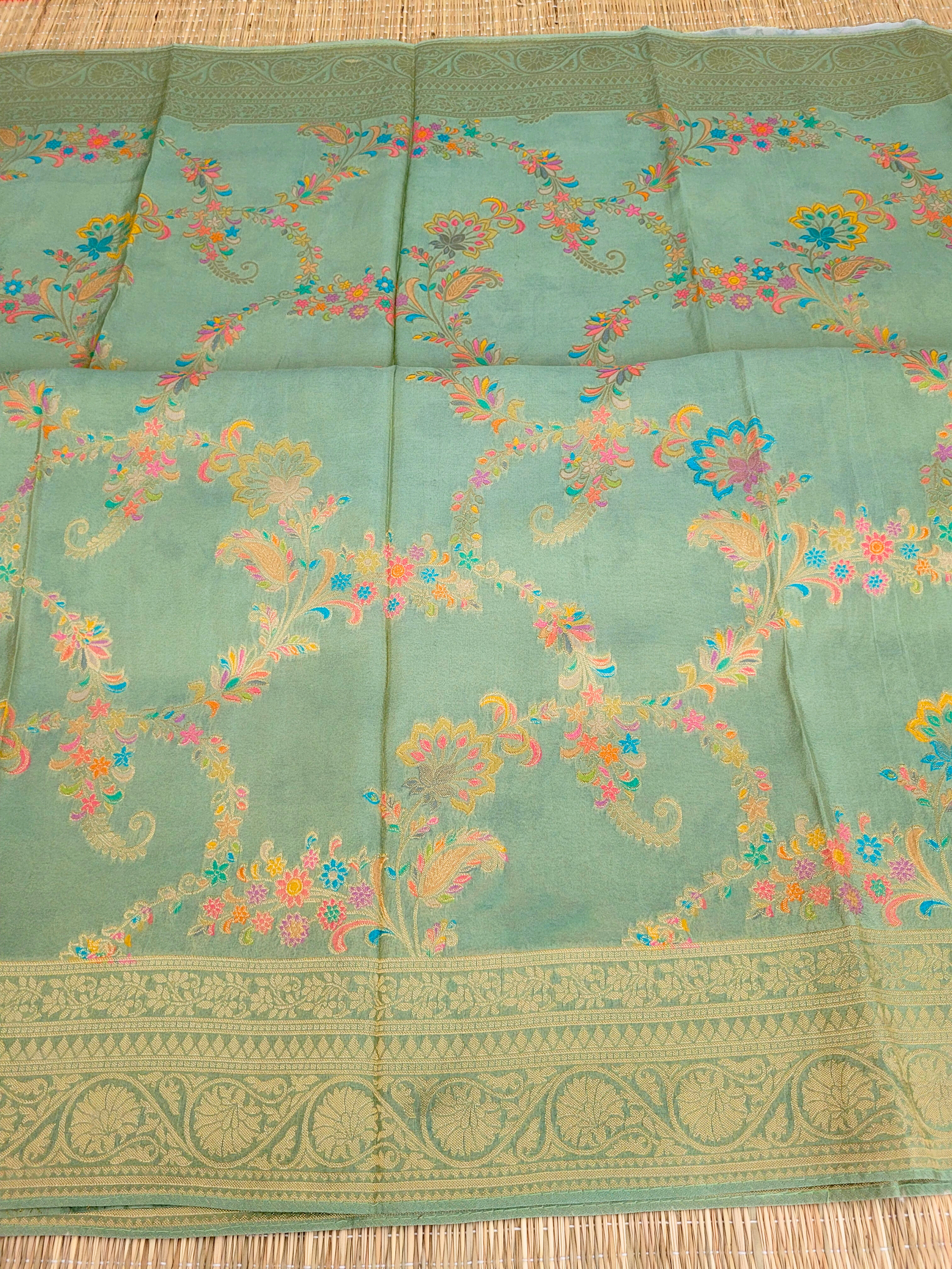 Premium Tissue Banaras Silk Saree