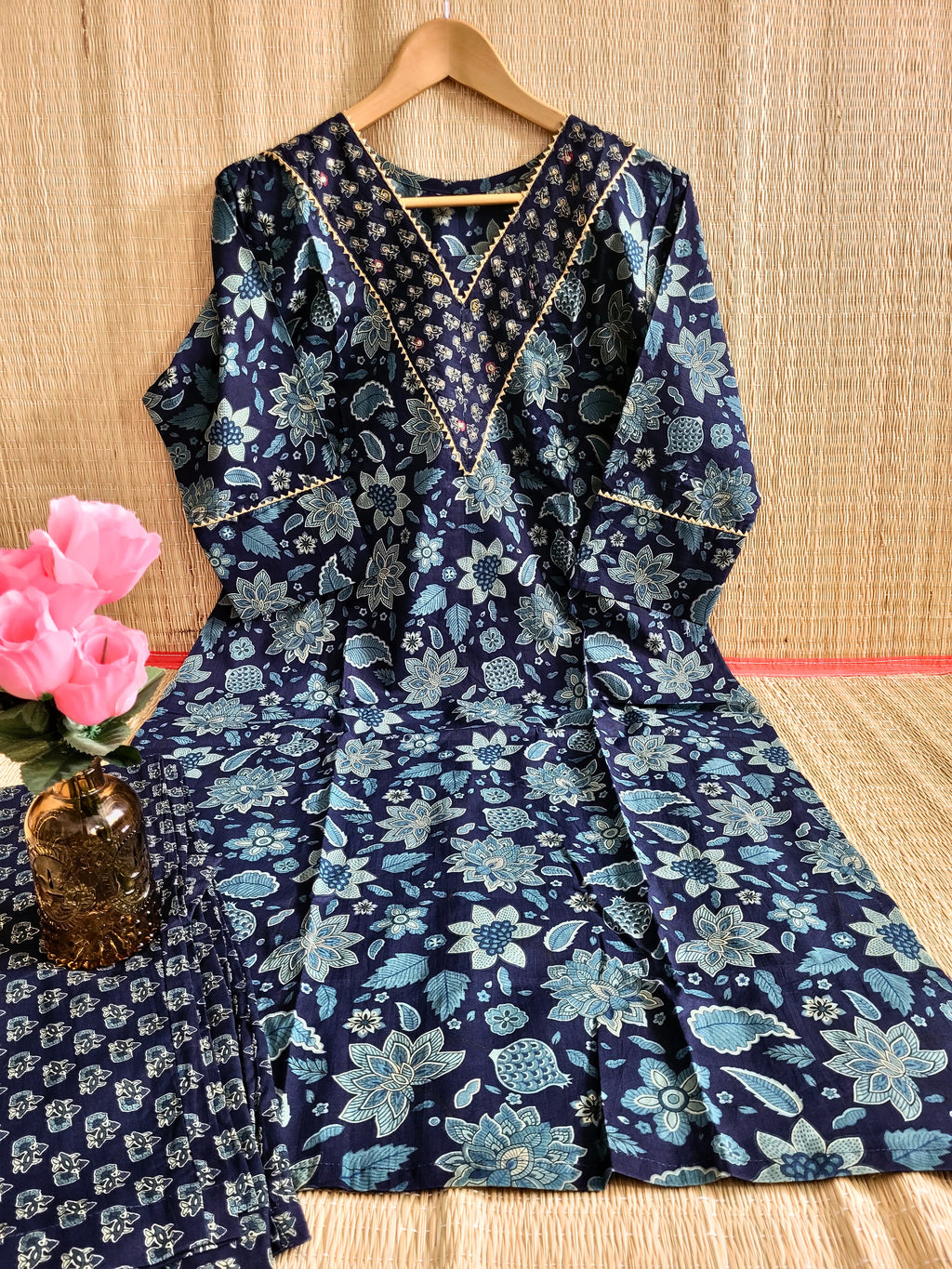 Printed Kurti Set