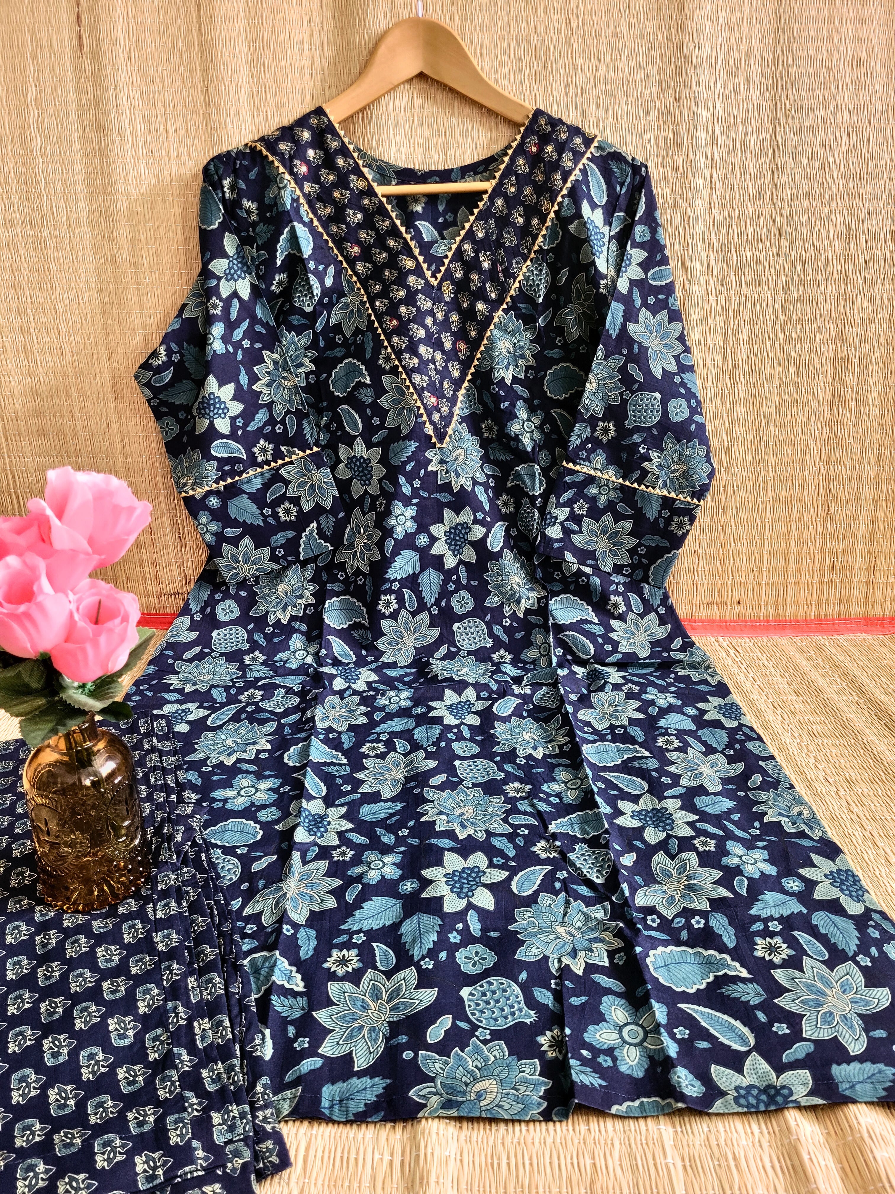 Printed Kurti Set