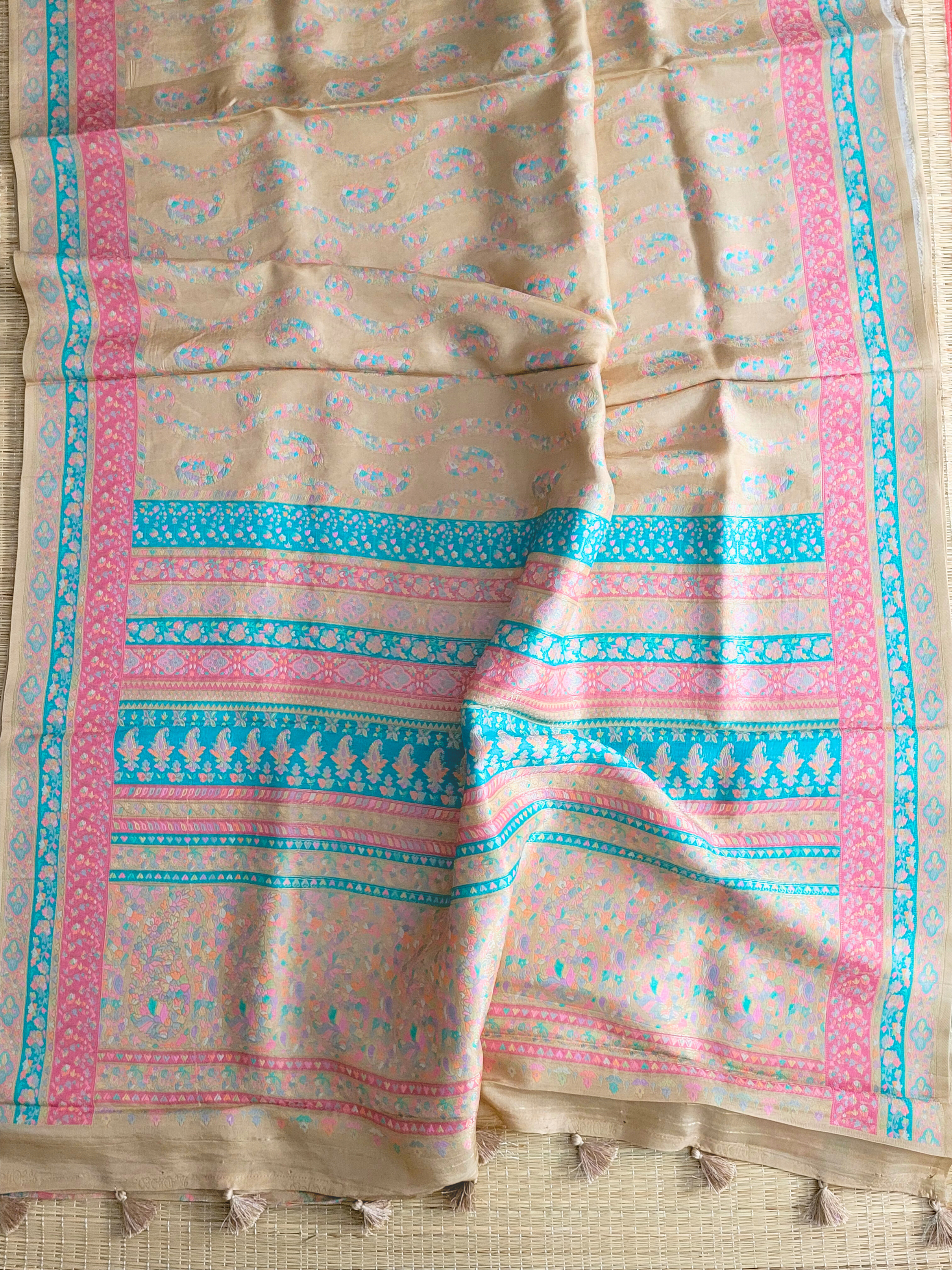 Pashmina Silk Saree