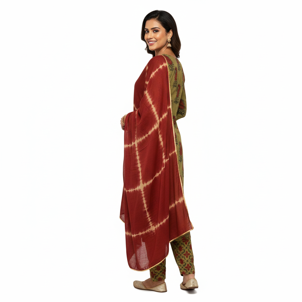 Salwar Suit With Dupatta