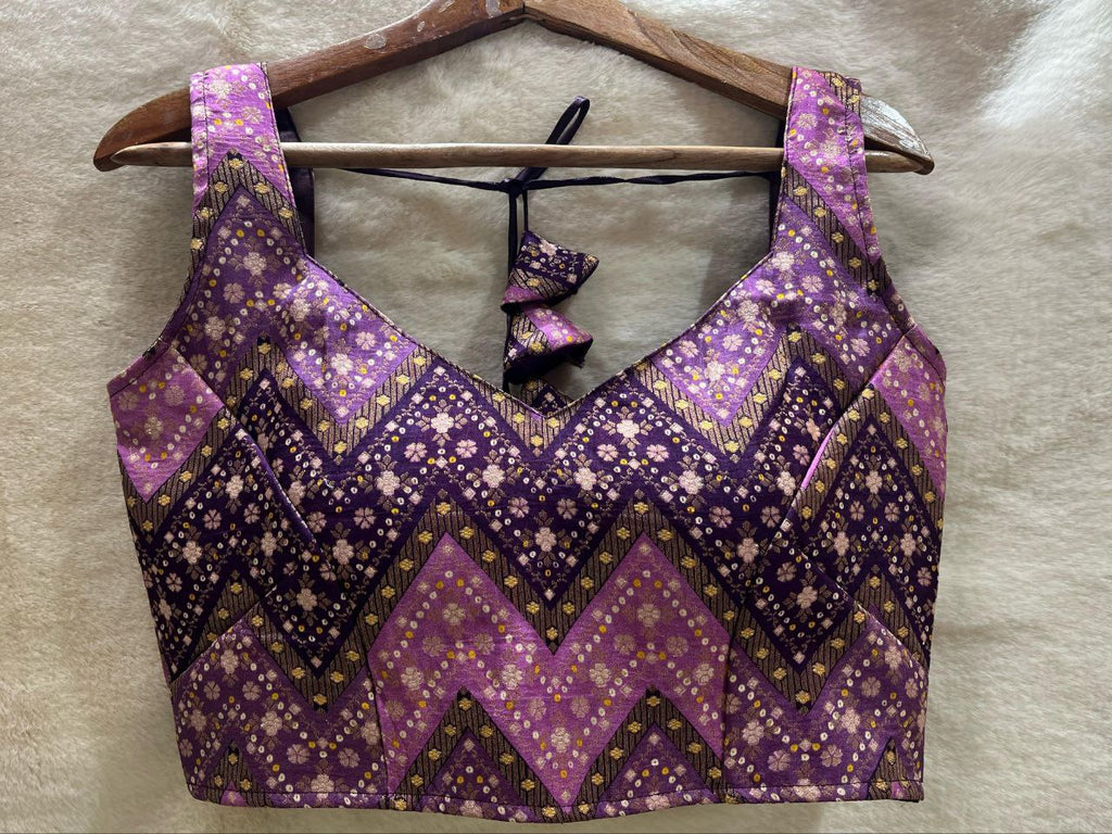 Dola Silk Banaras Blouse