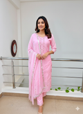 Salwar Suit With Chiffon Dupatta
