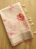 Organza Banaras Saree With Blouse